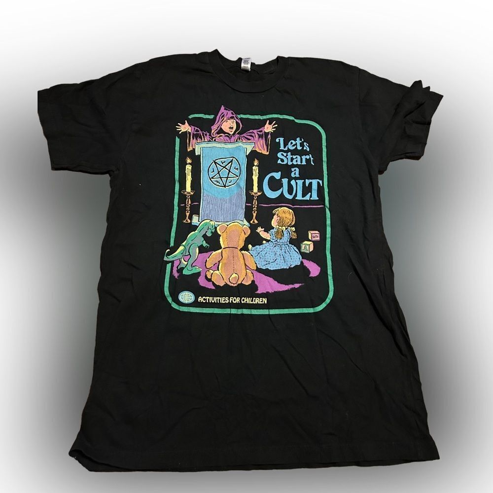 Let’s Start a Cult Steven Rhodes T-shirt